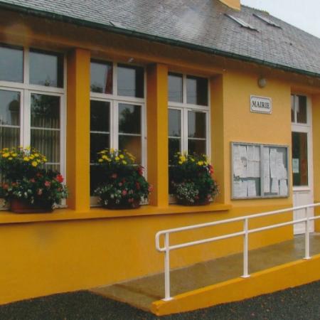 Rénovation de façade d'une mairie