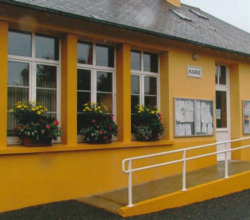 Rénovation de façade d'une mairie