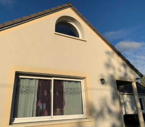 Rénovation de façade d'une maison